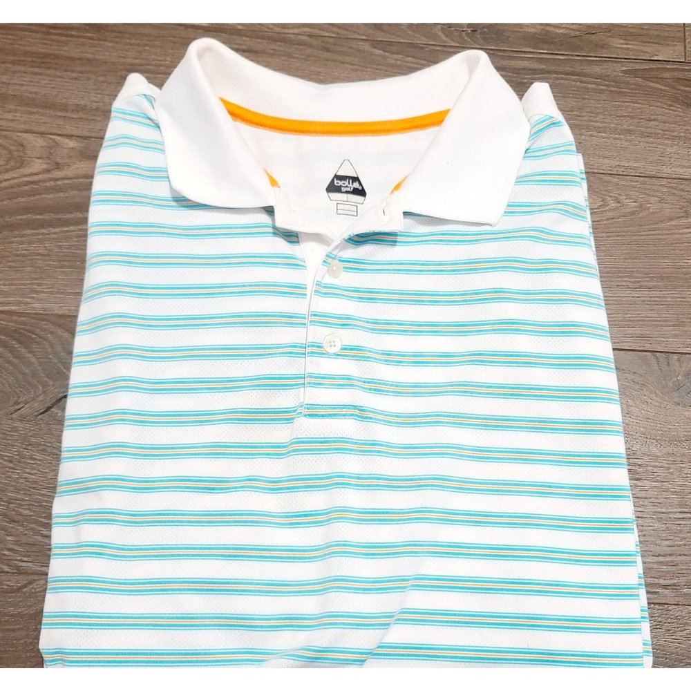 Bollé Striped Men's Golf Polo XL